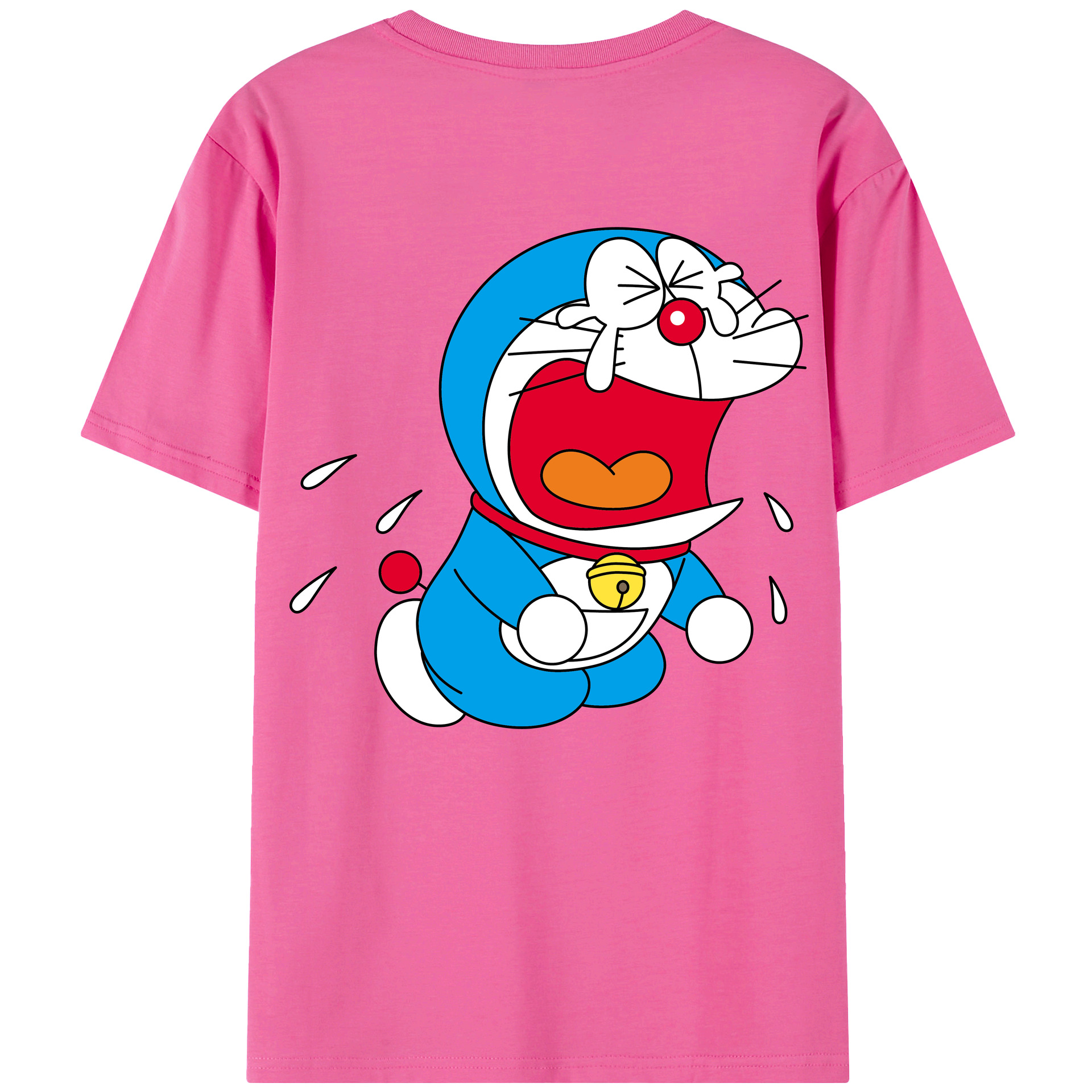 （画像用） ドラえもん Doraemon レディース半袖Tシャツ(バックプリント)